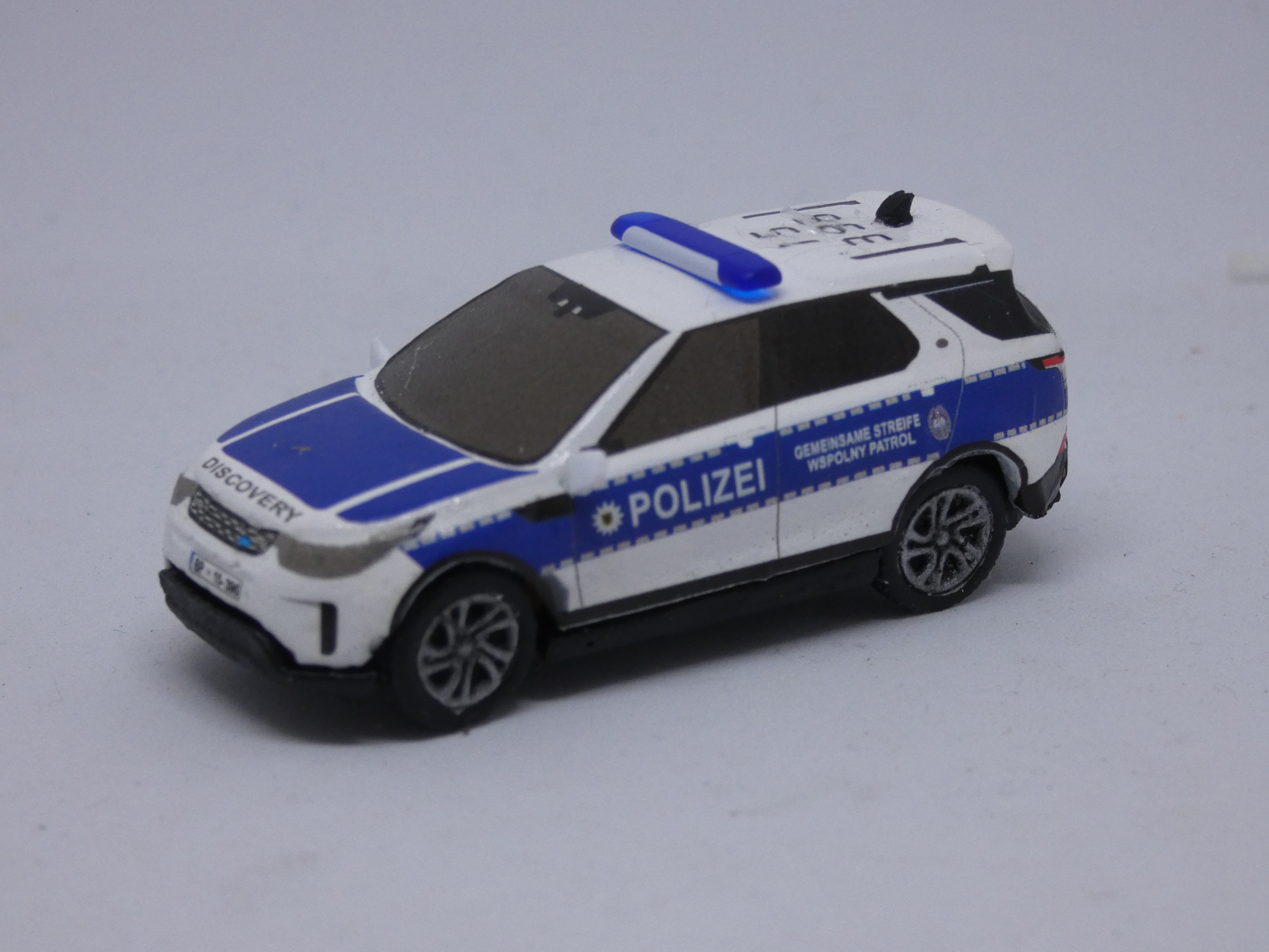 Range Rover Discovery 5 Funkstreifenwagen der Bundespolizei  " gemeinsame deutsch/polnische Streife "