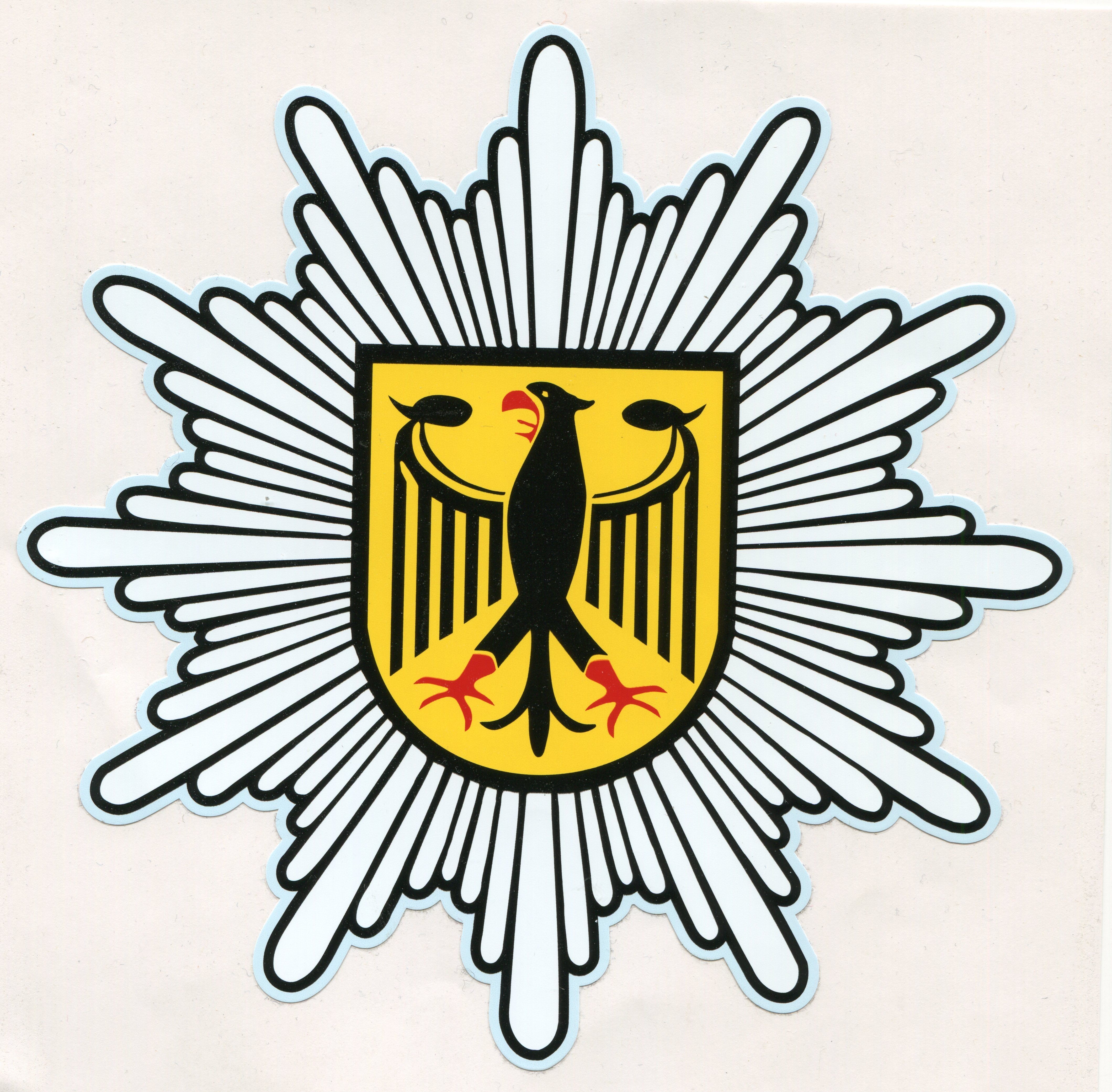 Türsterne für Kraftfahrzeuge der Bundespolizei ( aktuell )