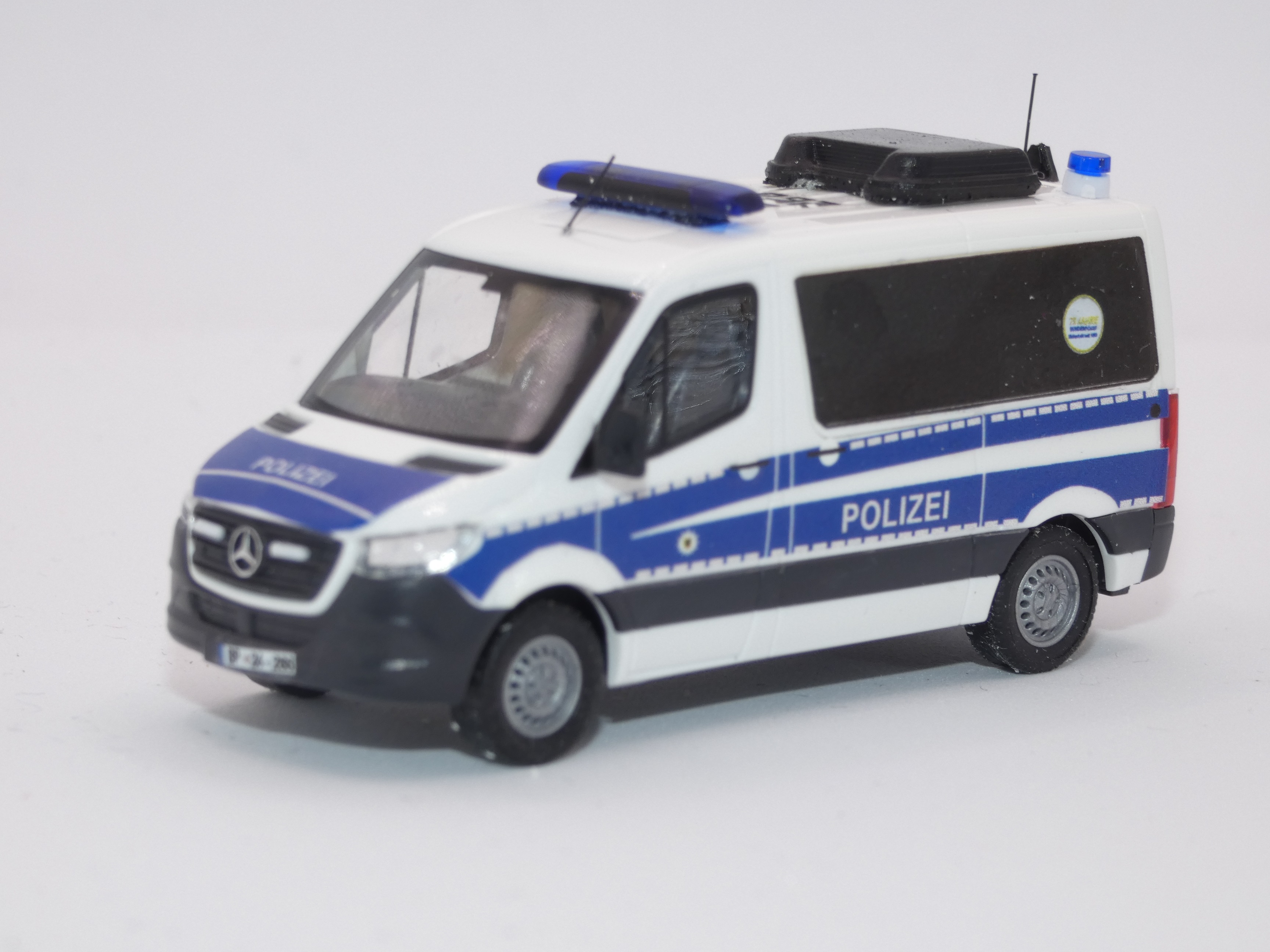 M B Sprinter `18 Halbgruppenkraftwagen  ( kurzer Radstand )  75 Jahre Bundespolizei