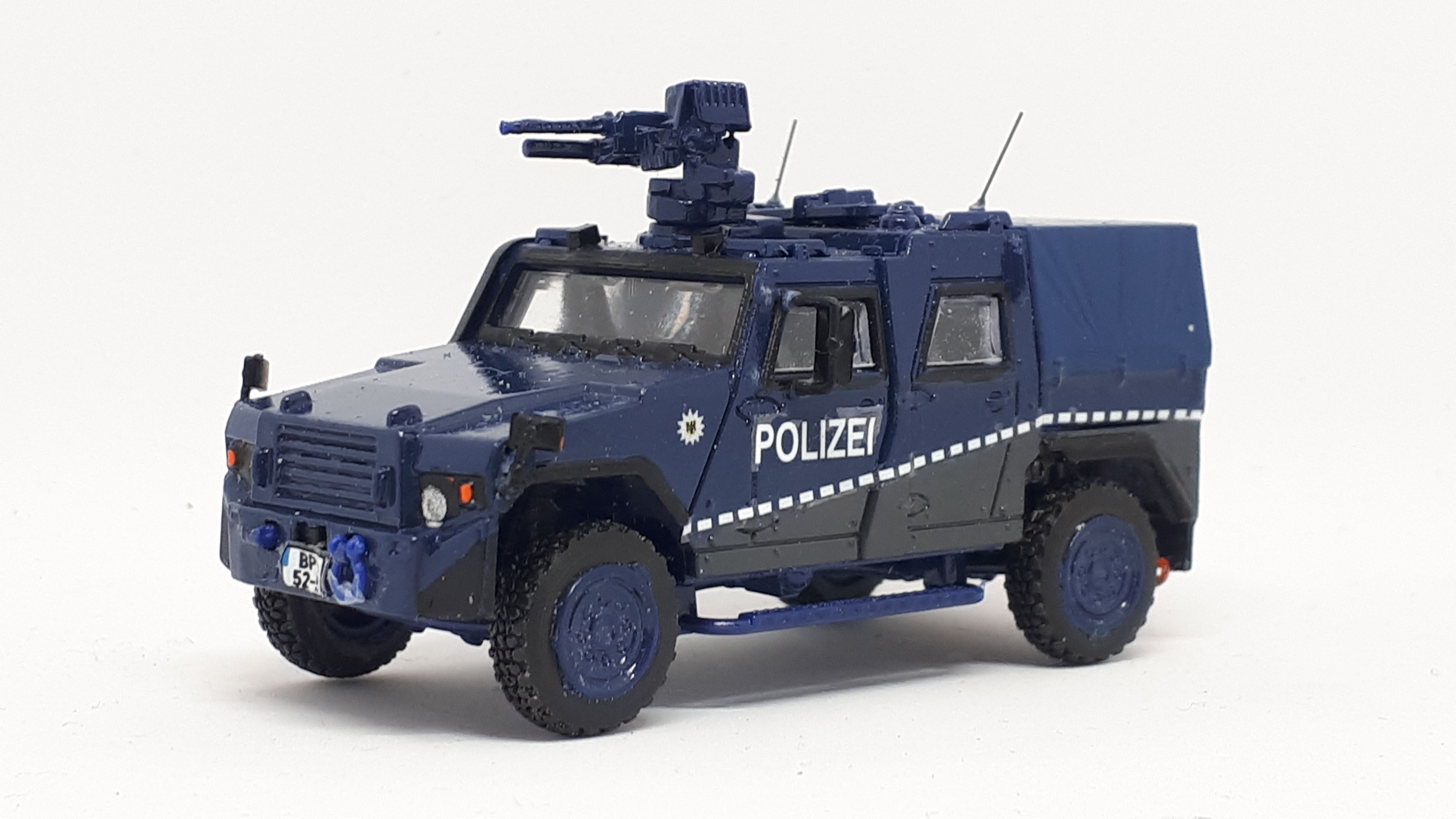 MOWAG EAGLE IV geschützter Sonderwagen der Bundespolizei mit Waffenanlage