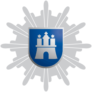 Türwappen  der POLIZEI Hamburg